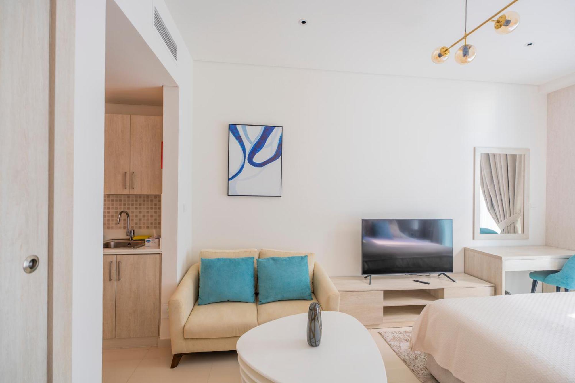 Studio With Pool And Private Beach Access On Palm Jumeirah Dubai Eksteriør billede