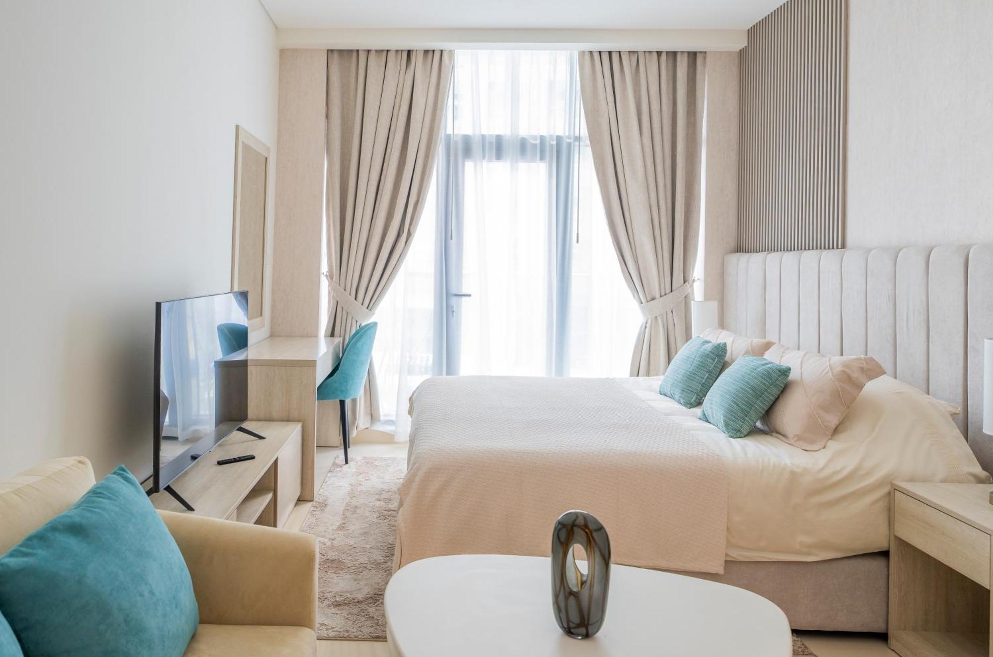 Studio With Pool And Private Beach Access On Palm Jumeirah Dubai Eksteriør billede