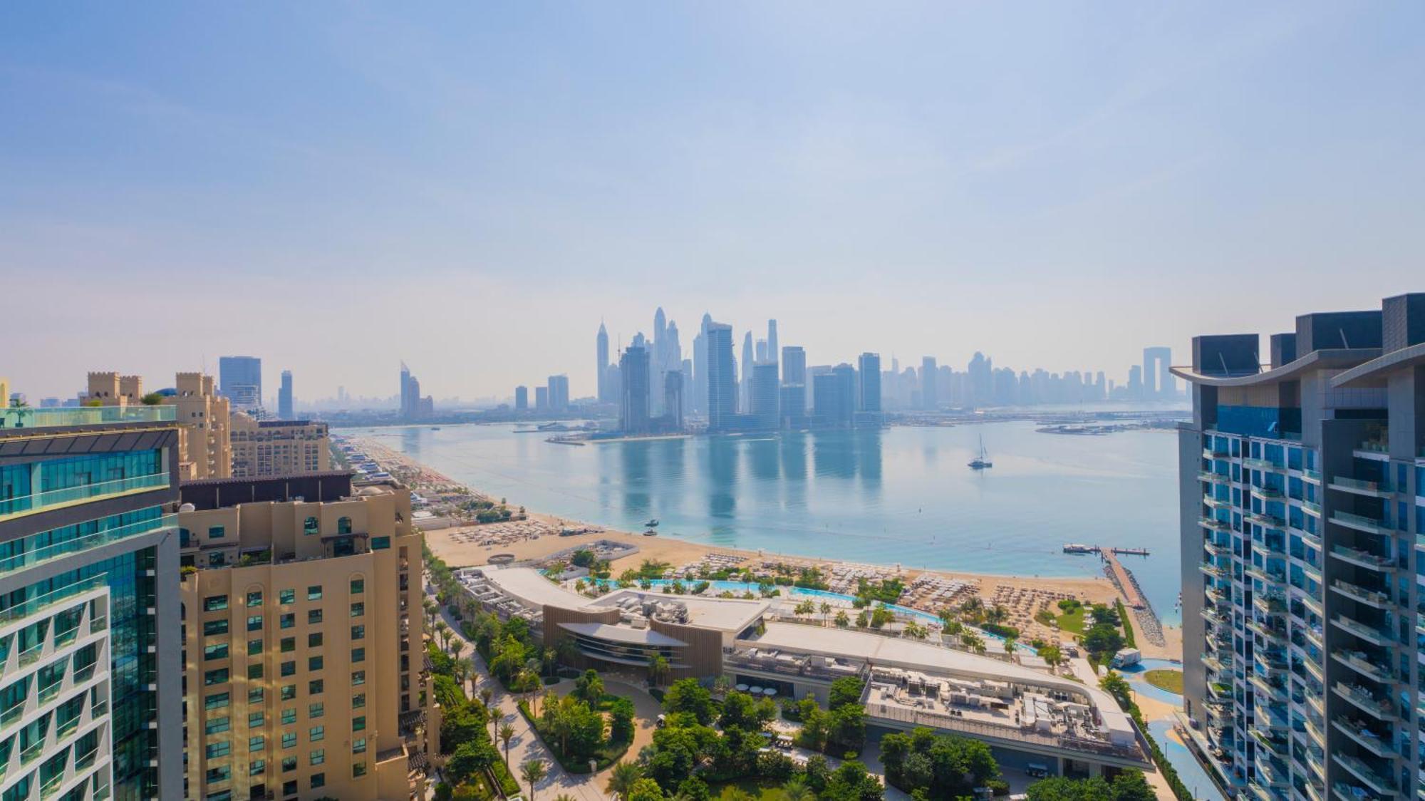 Studio With Pool And Private Beach Access On Palm Jumeirah Dubai Eksteriør billede
