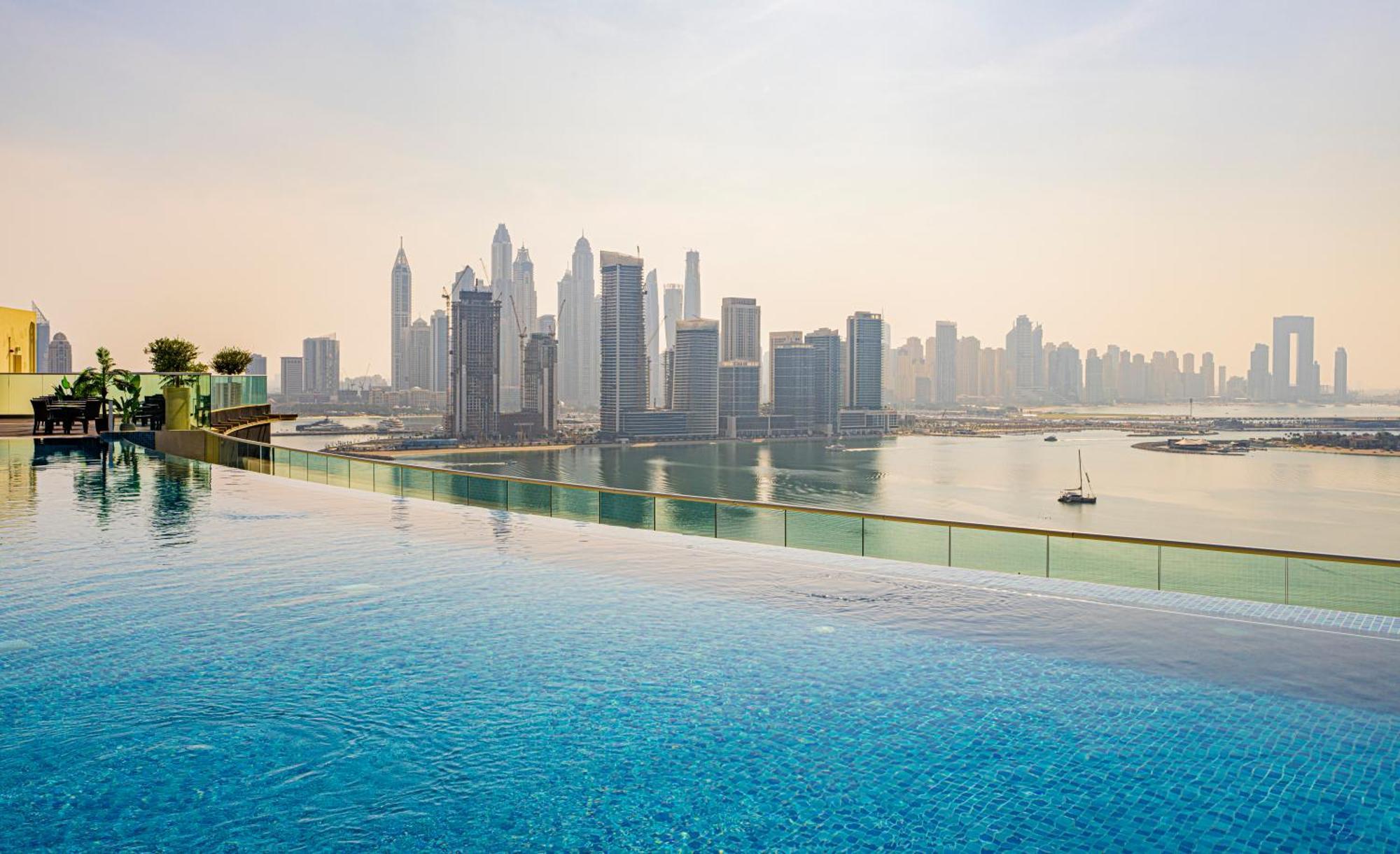 Studio With Pool And Private Beach Access On Palm Jumeirah Dubai Eksteriør billede