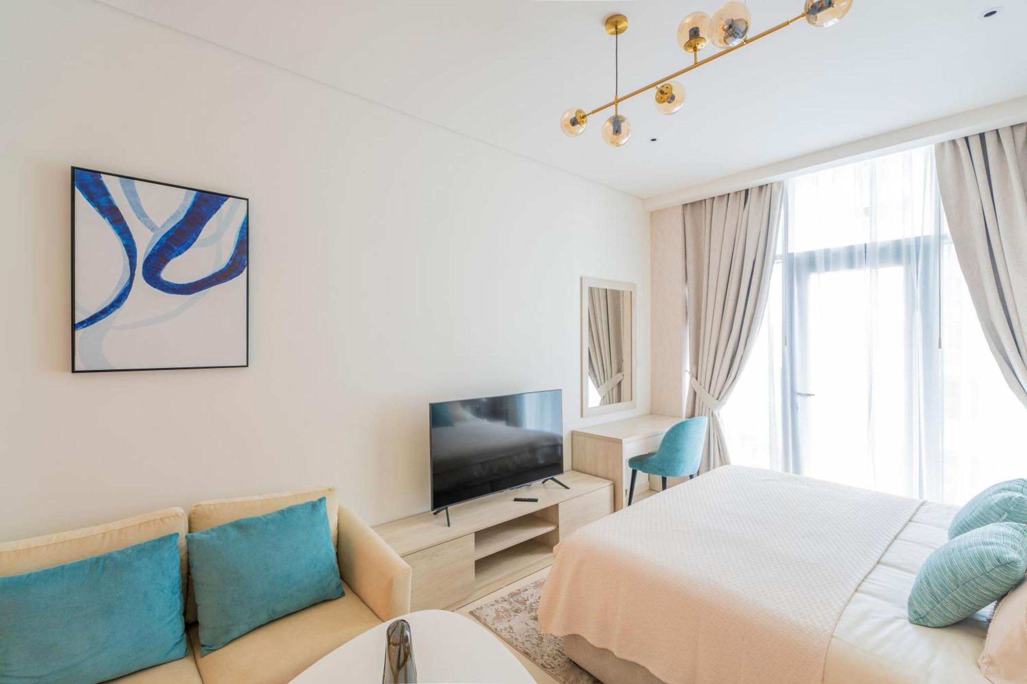 Studio With Pool And Private Beach Access On Palm Jumeirah Dubai Eksteriør billede