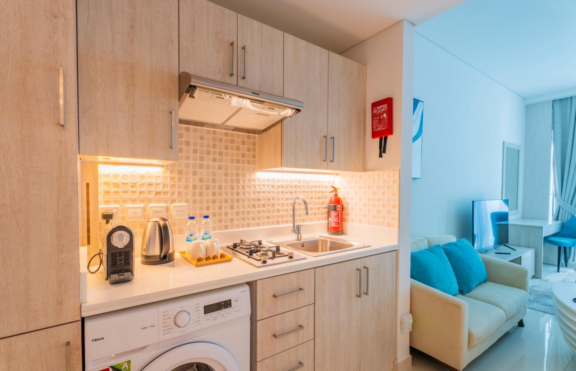 Studio With Pool And Private Beach Access On Palm Jumeirah Dubai Eksteriør billede