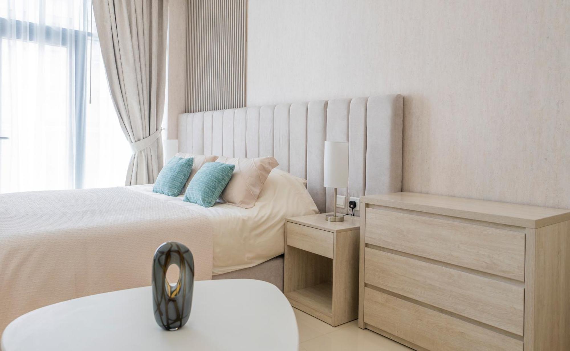 Studio With Pool And Private Beach Access On Palm Jumeirah Dubai Eksteriør billede