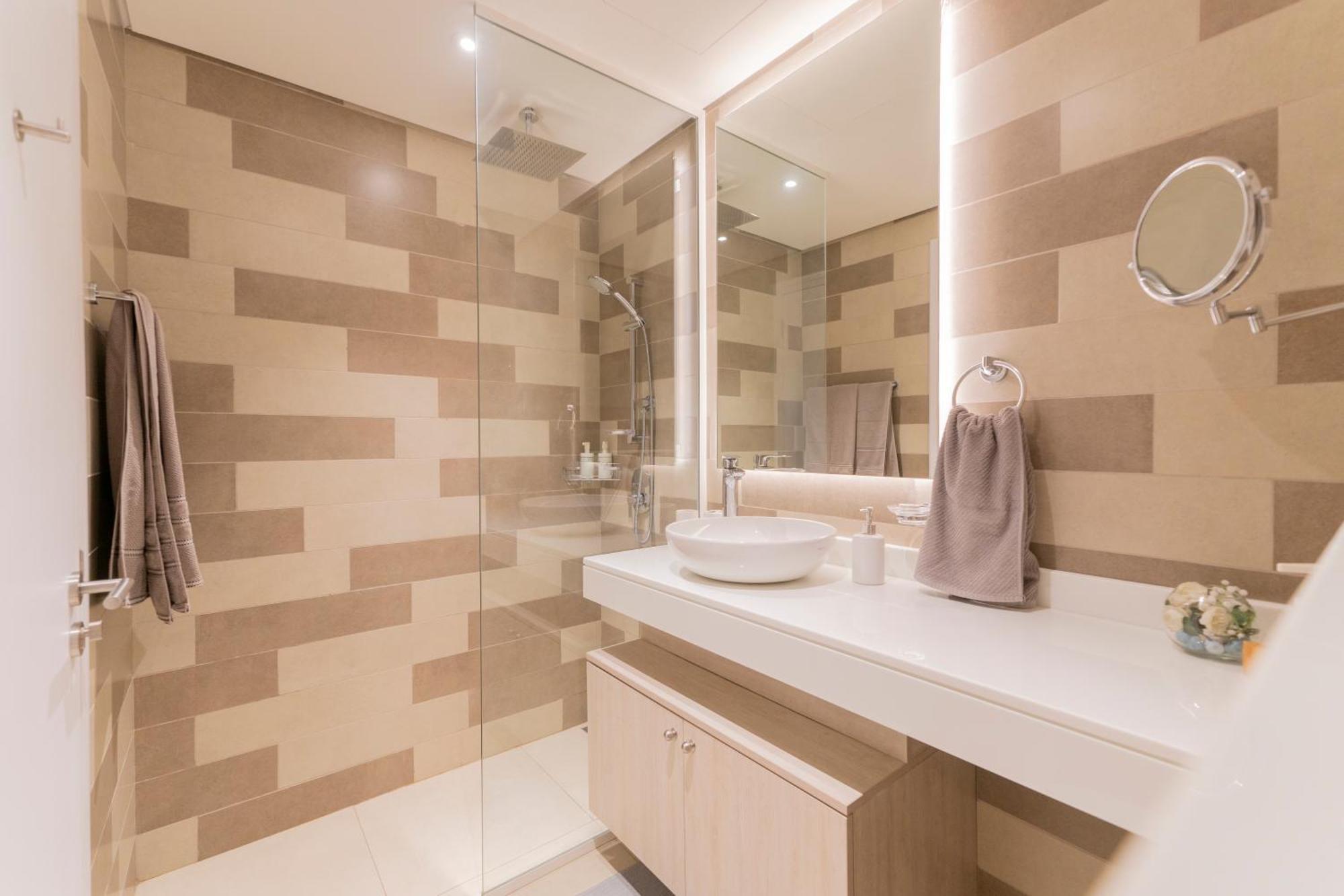 Studio With Pool And Private Beach Access On Palm Jumeirah Dubai Eksteriør billede