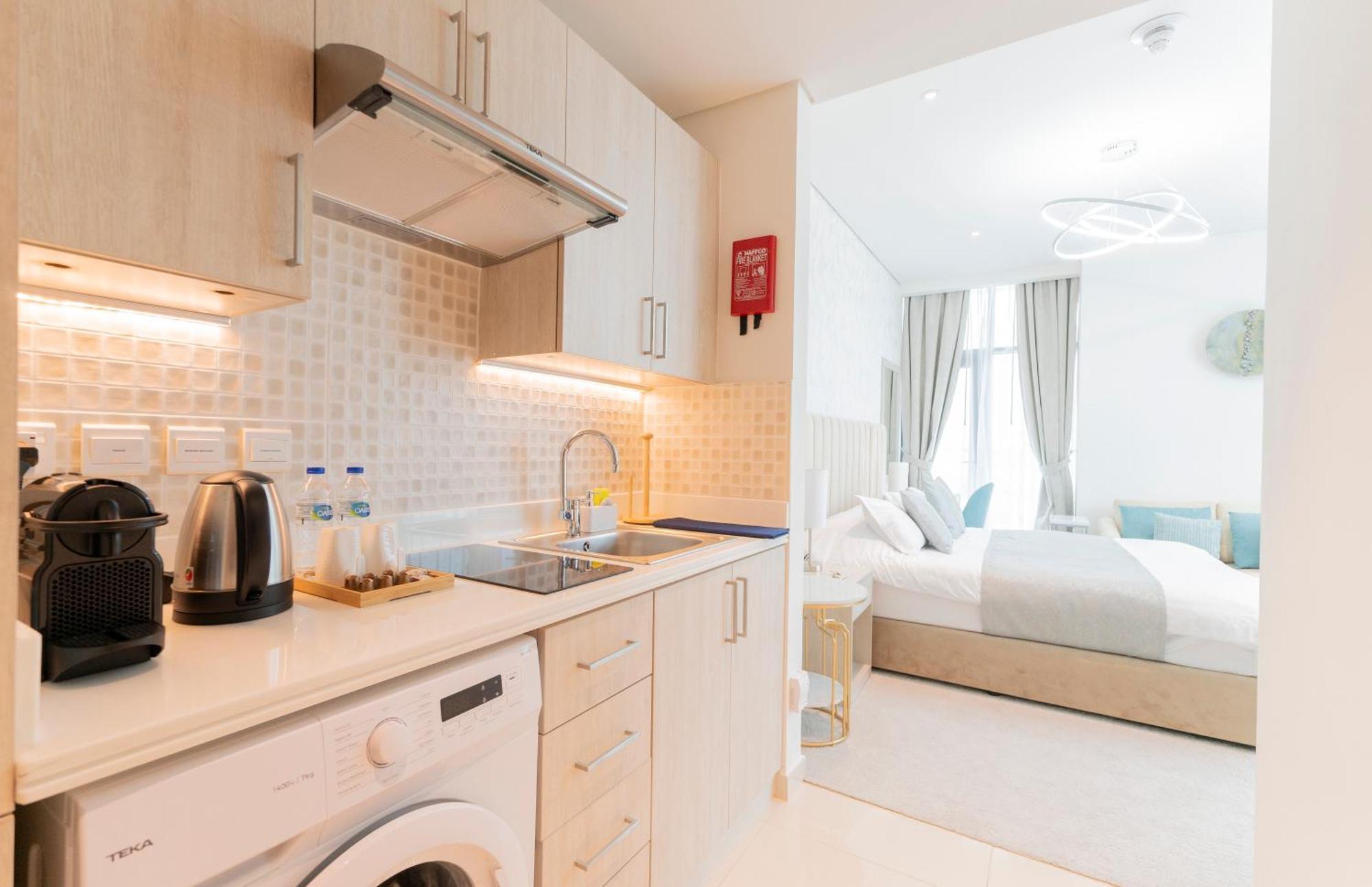 Studio With Pool And Private Beach Access On Palm Jumeirah Dubai Eksteriør billede